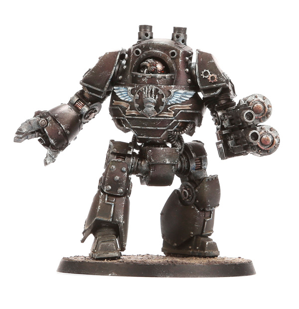 Iron Hands Legion Contemptor Dreadnought